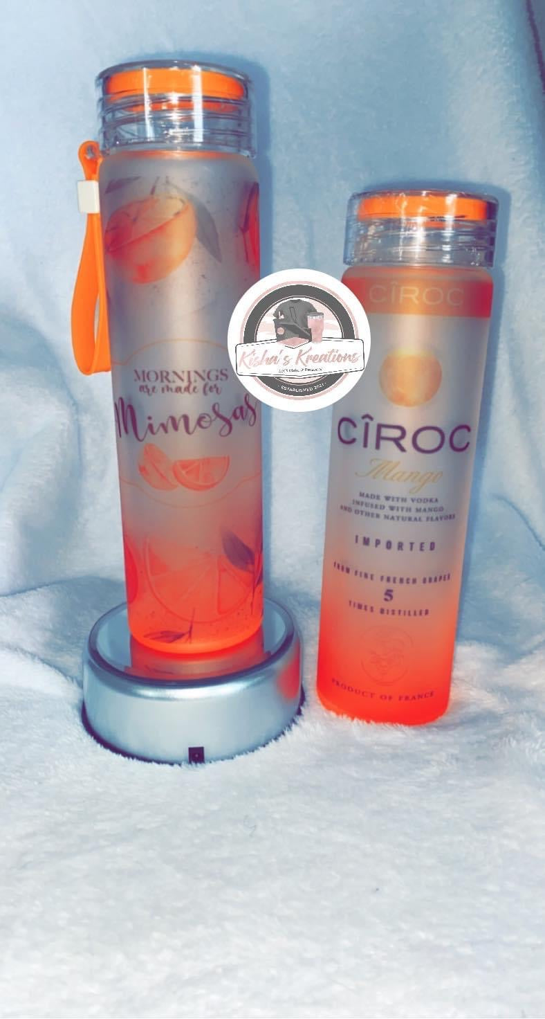 Frosted Glass Tumblers