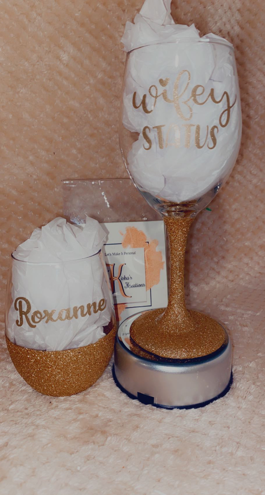 GLITTER GLASSES