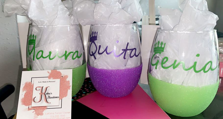 GLITTER GLASSES