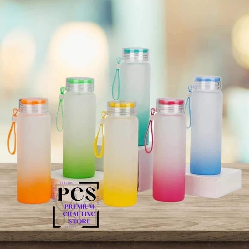 Frosted Glass Tumblers