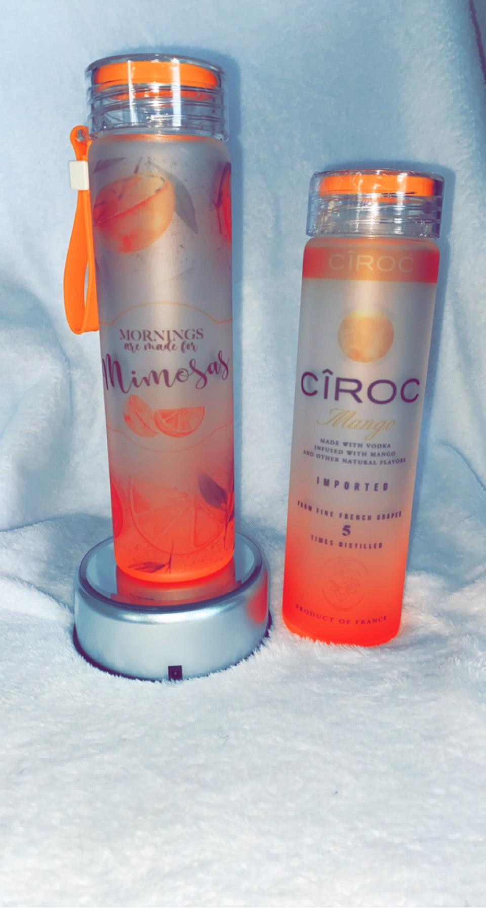 Frosted Glass Tumblers